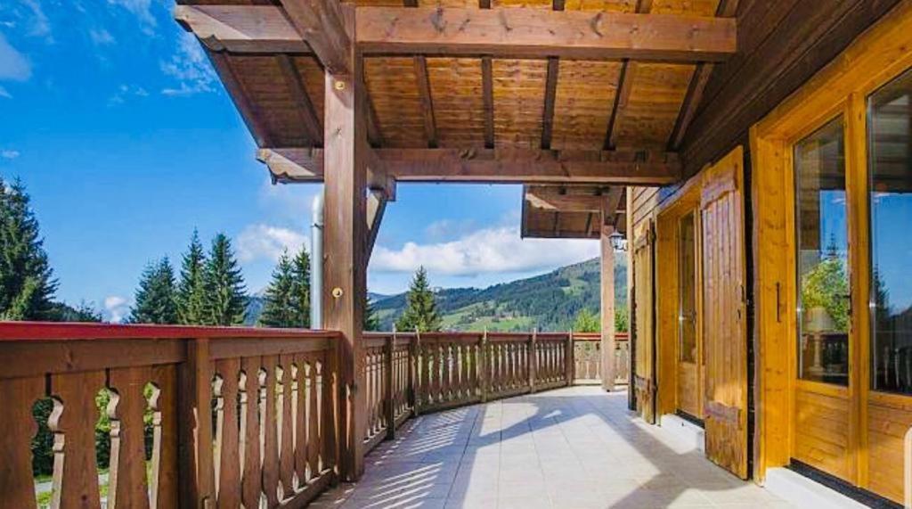 Chalet Le Renard Du Lac Les Gets Exteriér fotografie