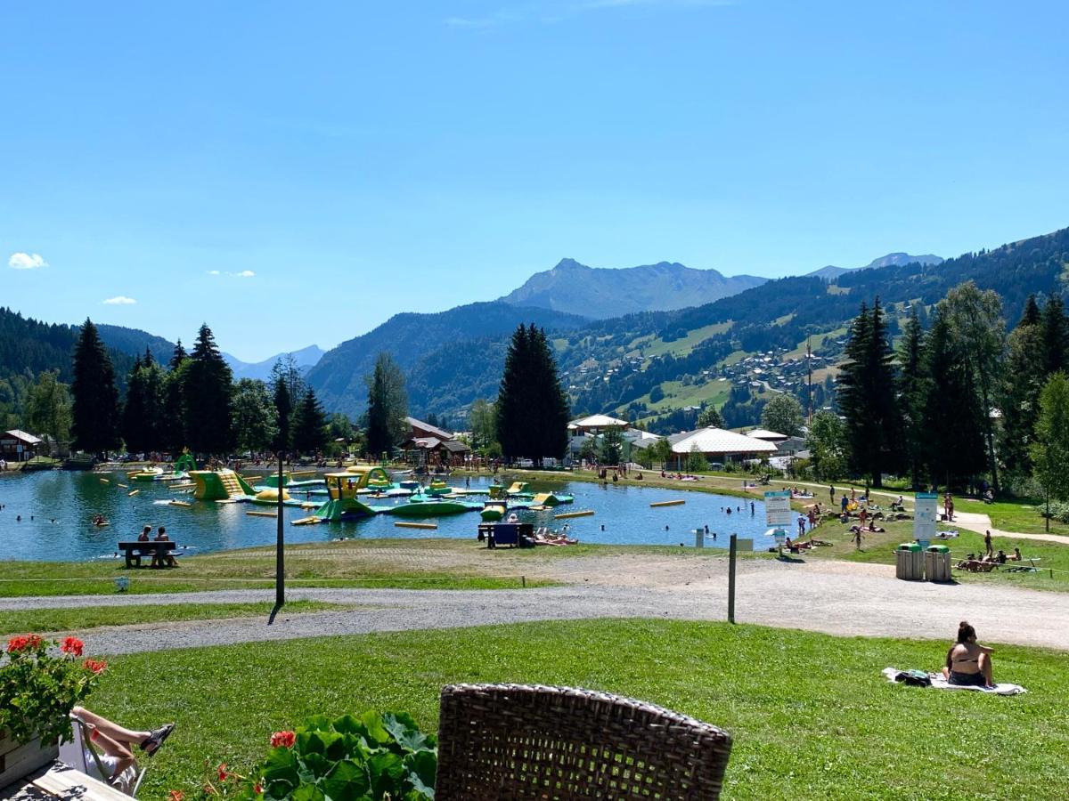 Chalet Le Renard Du Lac Les Gets Exteriér fotografie