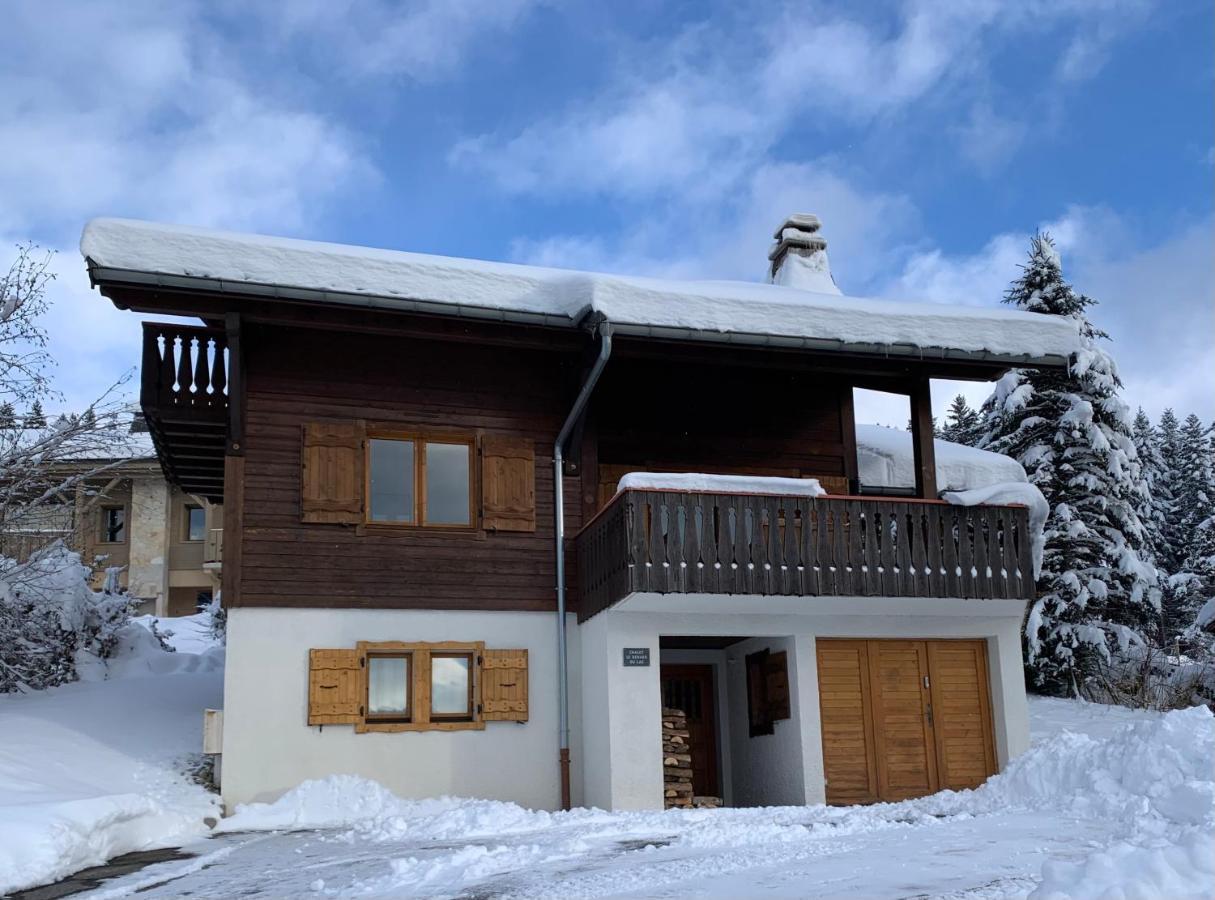 Chalet Le Renard Du Lac Les Gets Exteriér fotografie