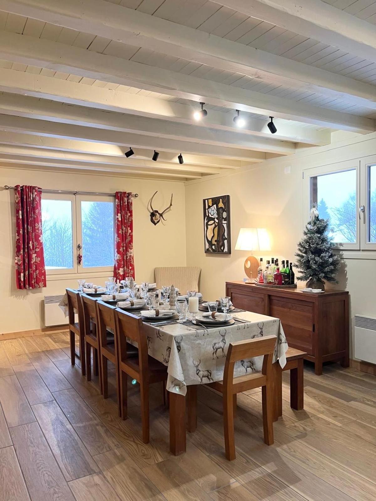 Chalet Le Renard Du Lac Les Gets Exteriér fotografie